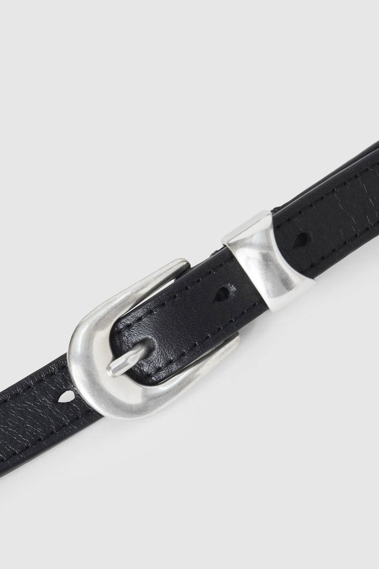OUR Legacy Belt Black Leather ベルト レザー 90 Our Legacy - Belt 2 cm Black