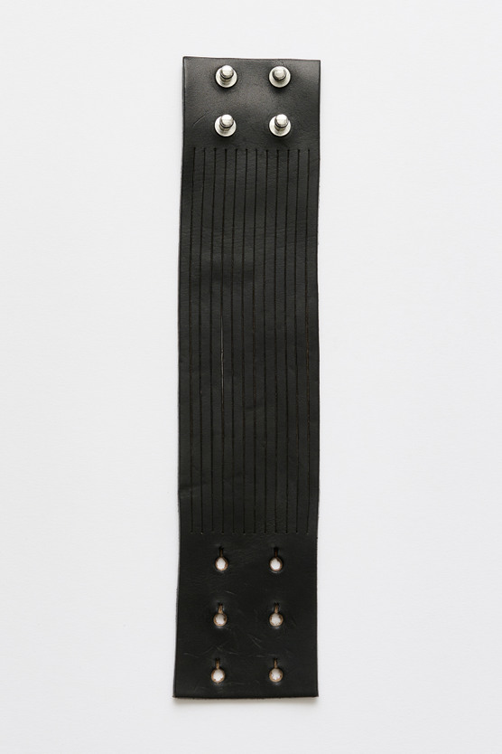 Our Legacy - Slash Bracelet Black Chromexcel Leather
