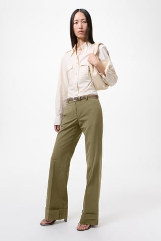 Hip Trouser Dry Leaf Balance Woolcot