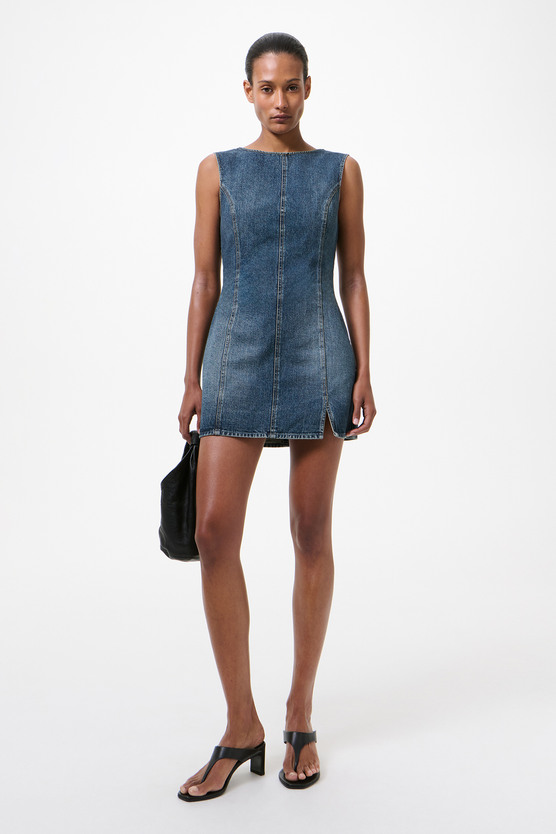 Our Legacy - Pliant Dress Vienna Blue Wash Denim