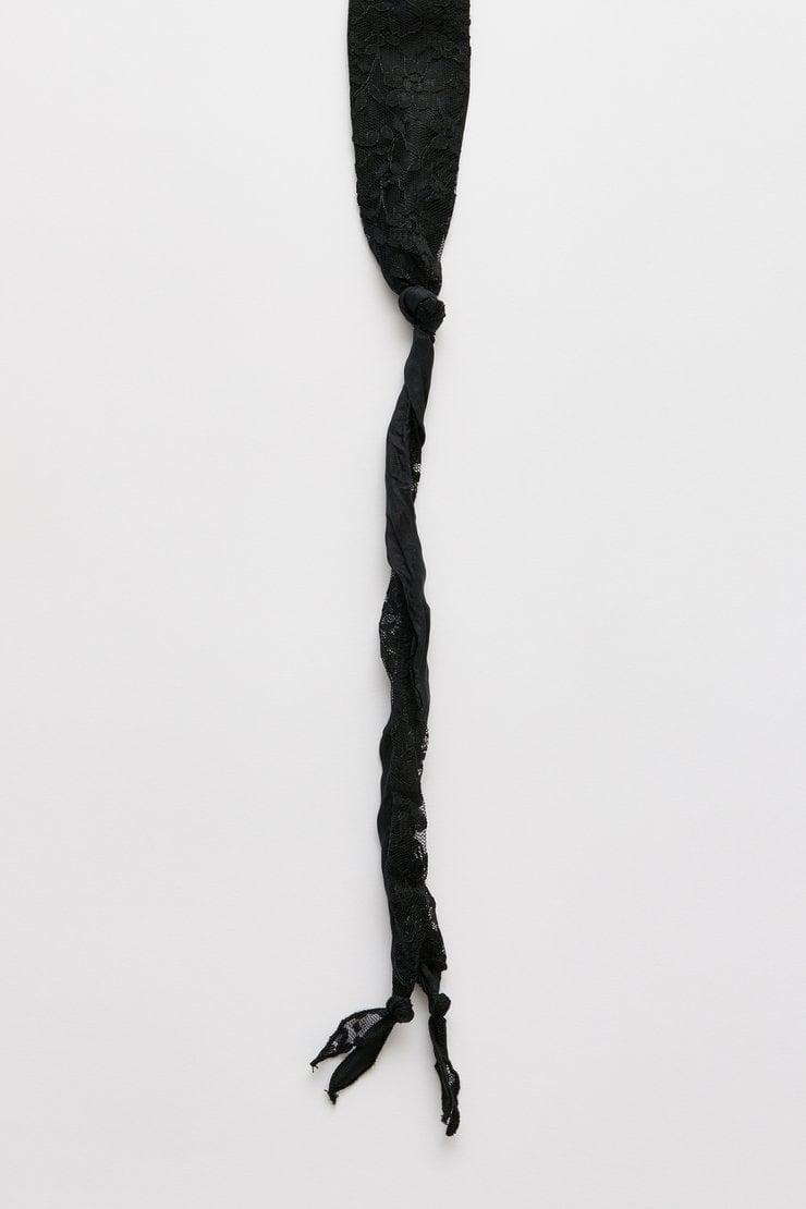 Our Legacy - Tie Black Real Fake Leather