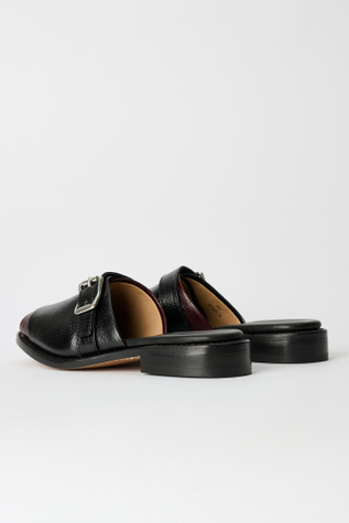 Our Legacy - Ginza Sandal Deep Black Leather
