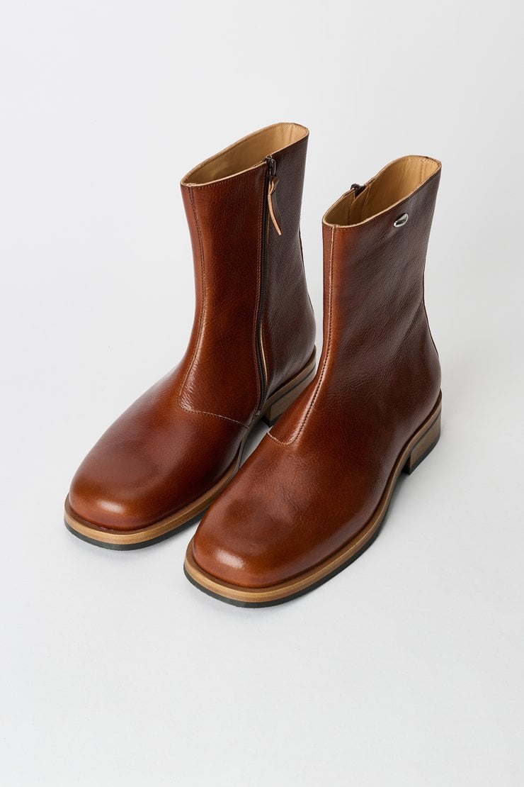 Our Legacy - Bushline Boot Deep Americano Leather