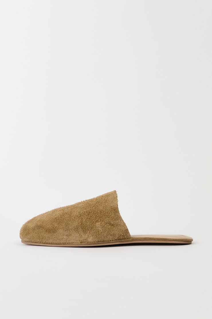 CIGARR SLIPPER - Cedar Speckled Suede
