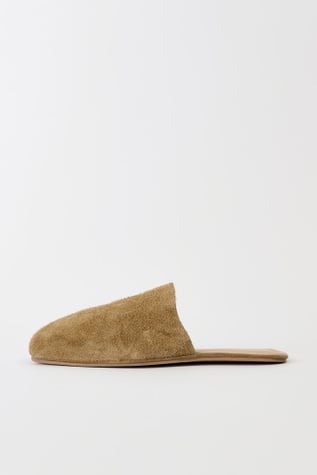 Cigarr Slipper Cedar Speckled Suede