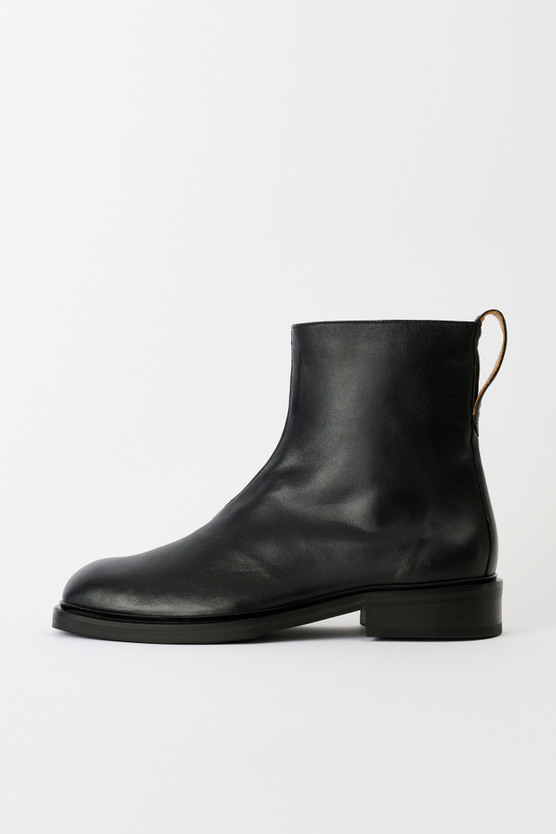 Our Legacy - Daimono Boot Malleable Black Bull Hide