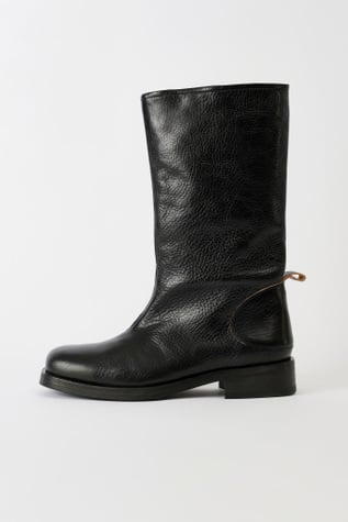 Haul Camion Boot Deep Black Leather