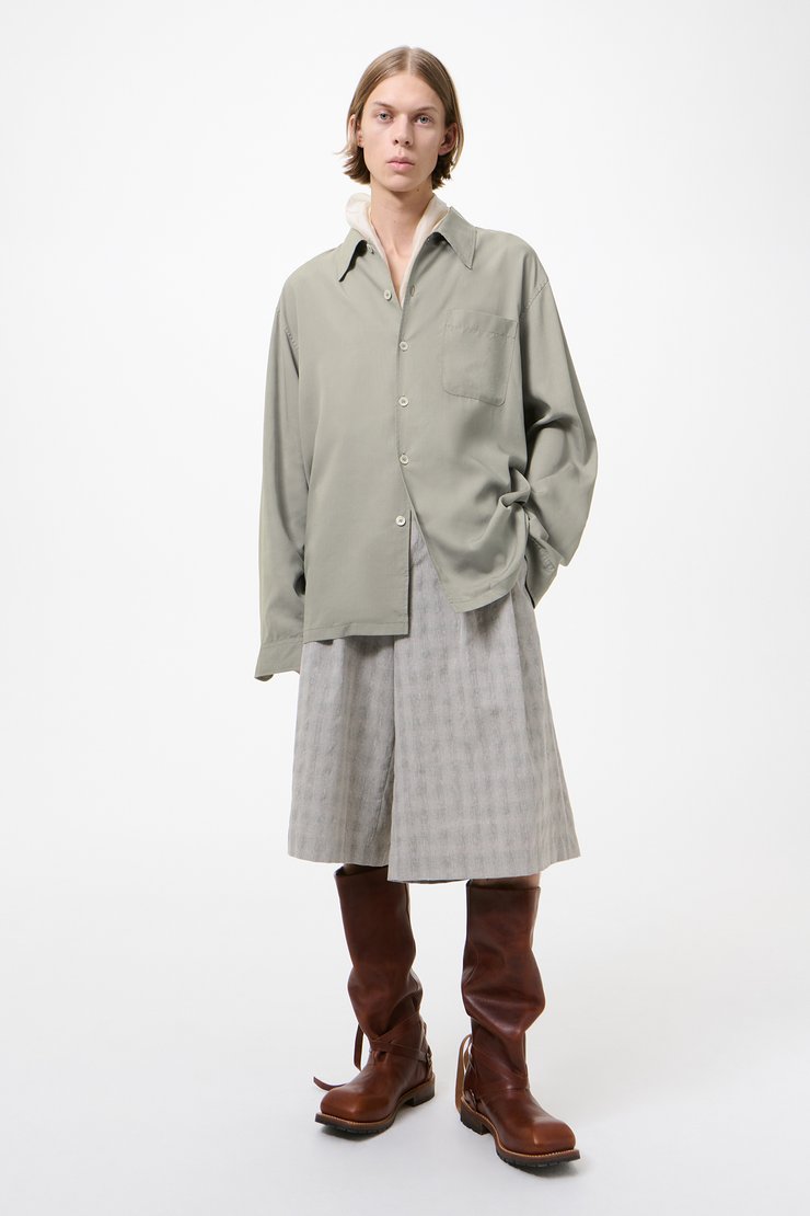 Our Legacy - Wing Shirt Sleeveless Winter Bouquet Super Poplin