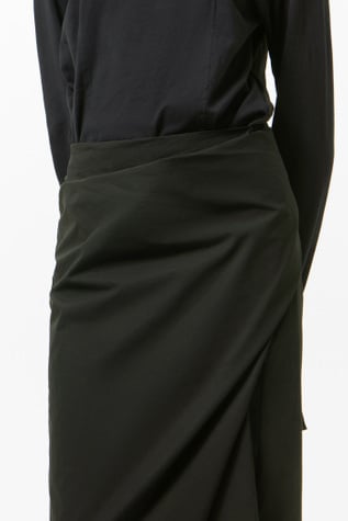 Our Legacy - Twisted Dress Void Black Clean Jersey