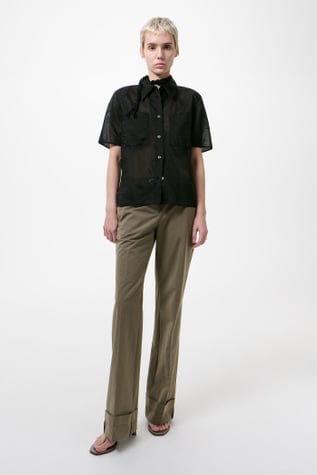 X-Ray Shirt Noir Bloom Ethereal Veil