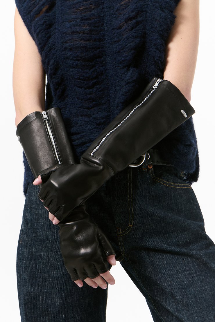 Our Legacy - His Gloves Black Leather