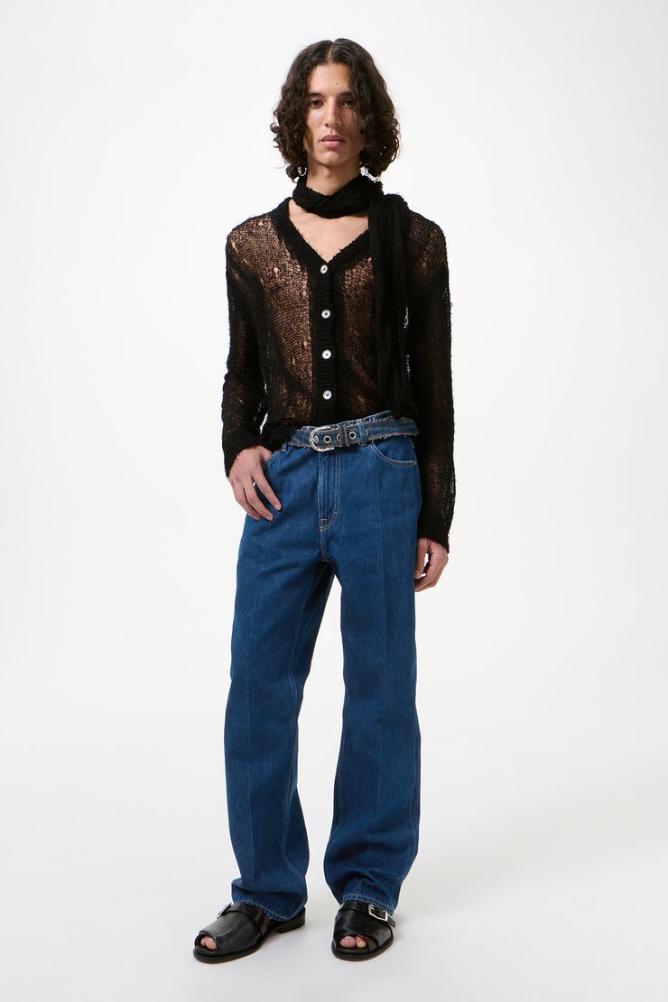 OUR LEGACY アワーレガシー　SUIT TOP 　ベアトップ　ネイビー 14792_8cfe0155a9-m2265sf_0003-