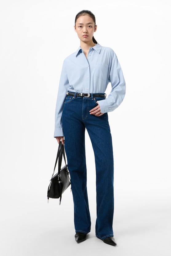 Our Legacy - Boot Cut Blue Press Crease Denim