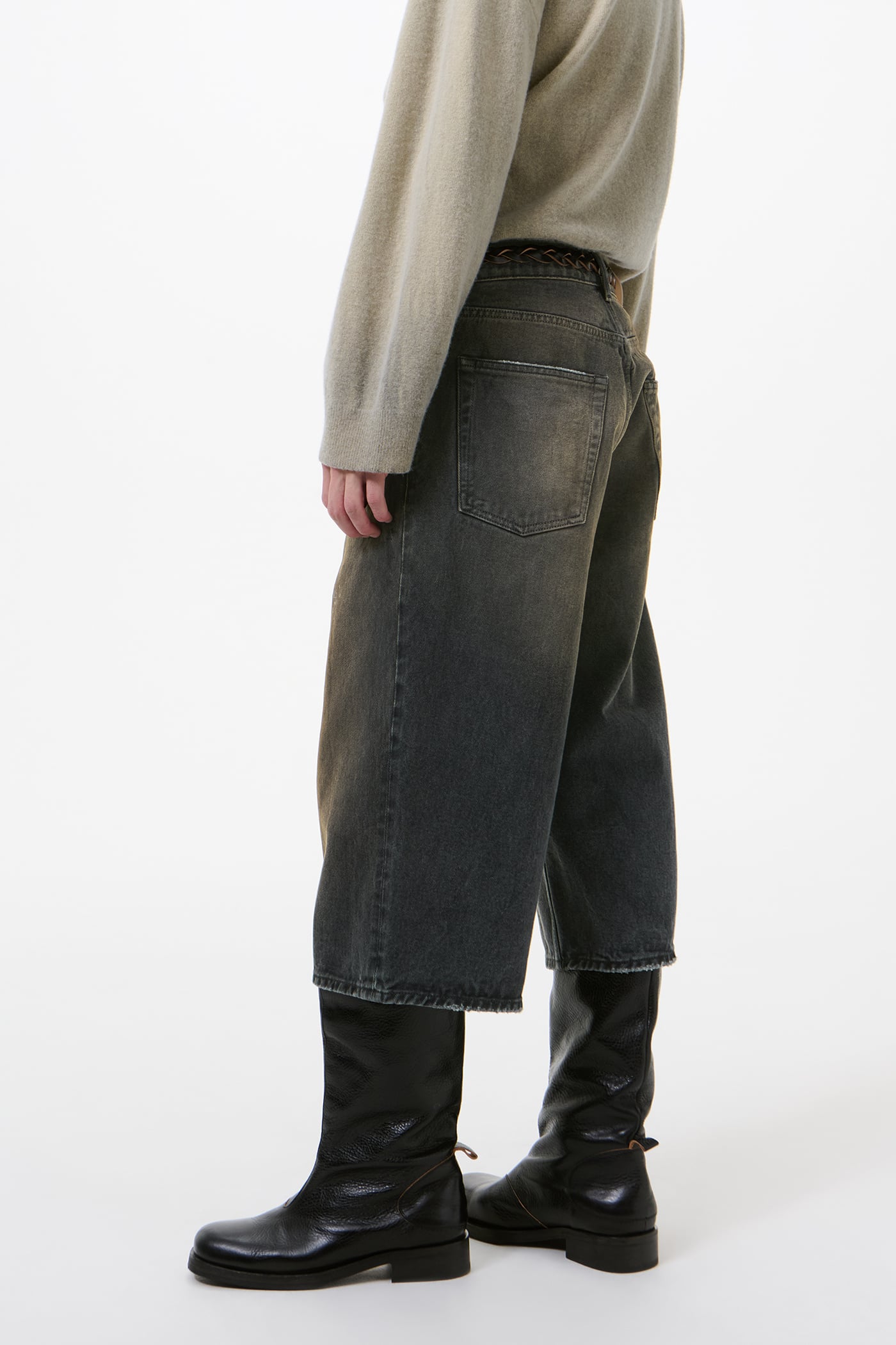 Our Legacy - Capri Cut Nebula Wash Denim