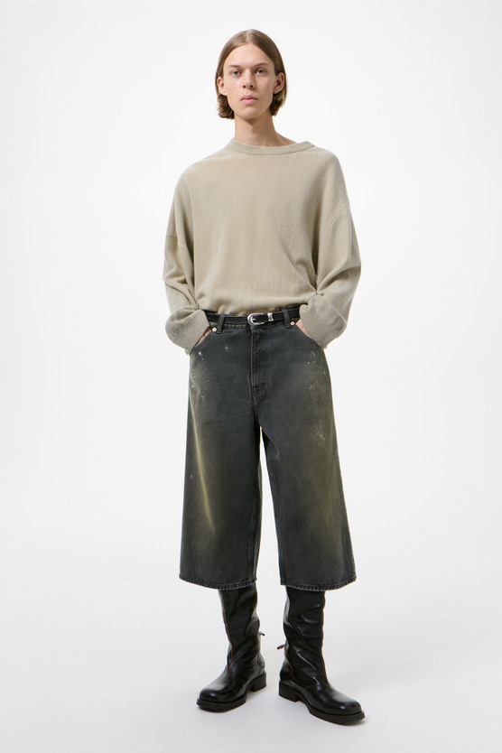 Our Legacy - Capri Cut Nebula Wash Denim