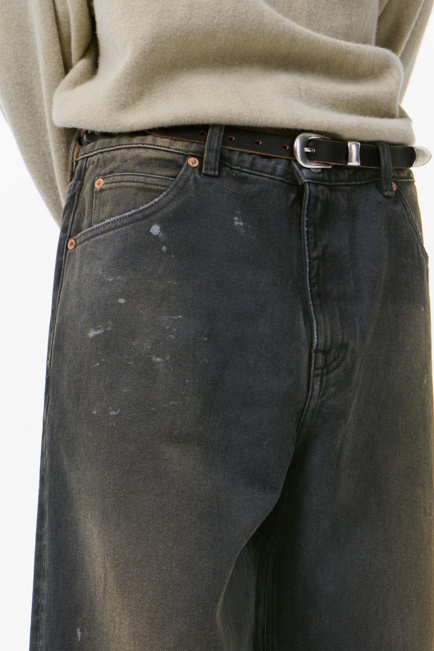 Our Legacy - Capri Cut Nebula Wash Denim