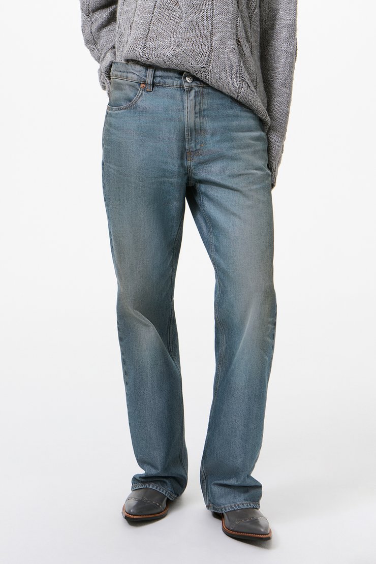 Our Legacy - Third Cut Blue Tech Wash Denim