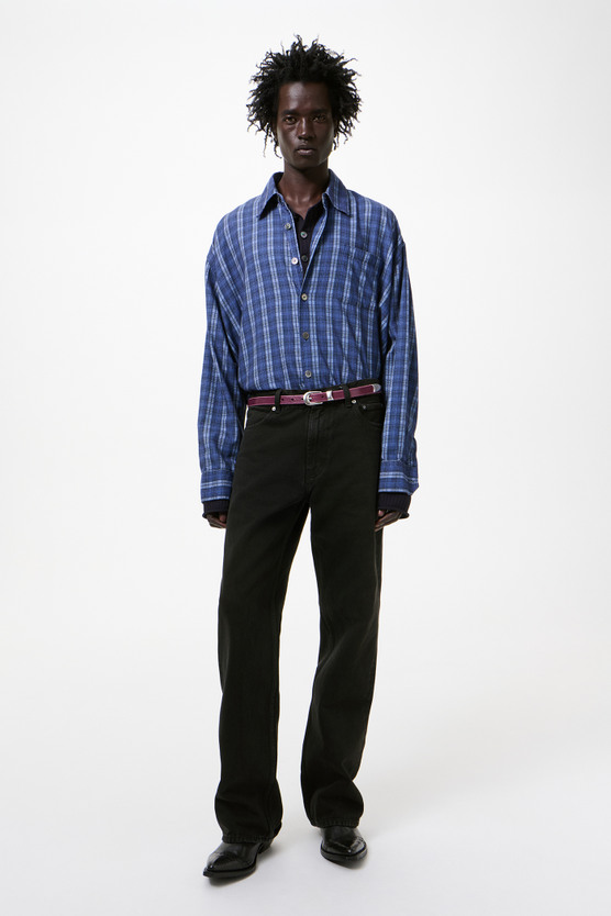 Our Legacy - Carlson Cut Overdyed Highway Black