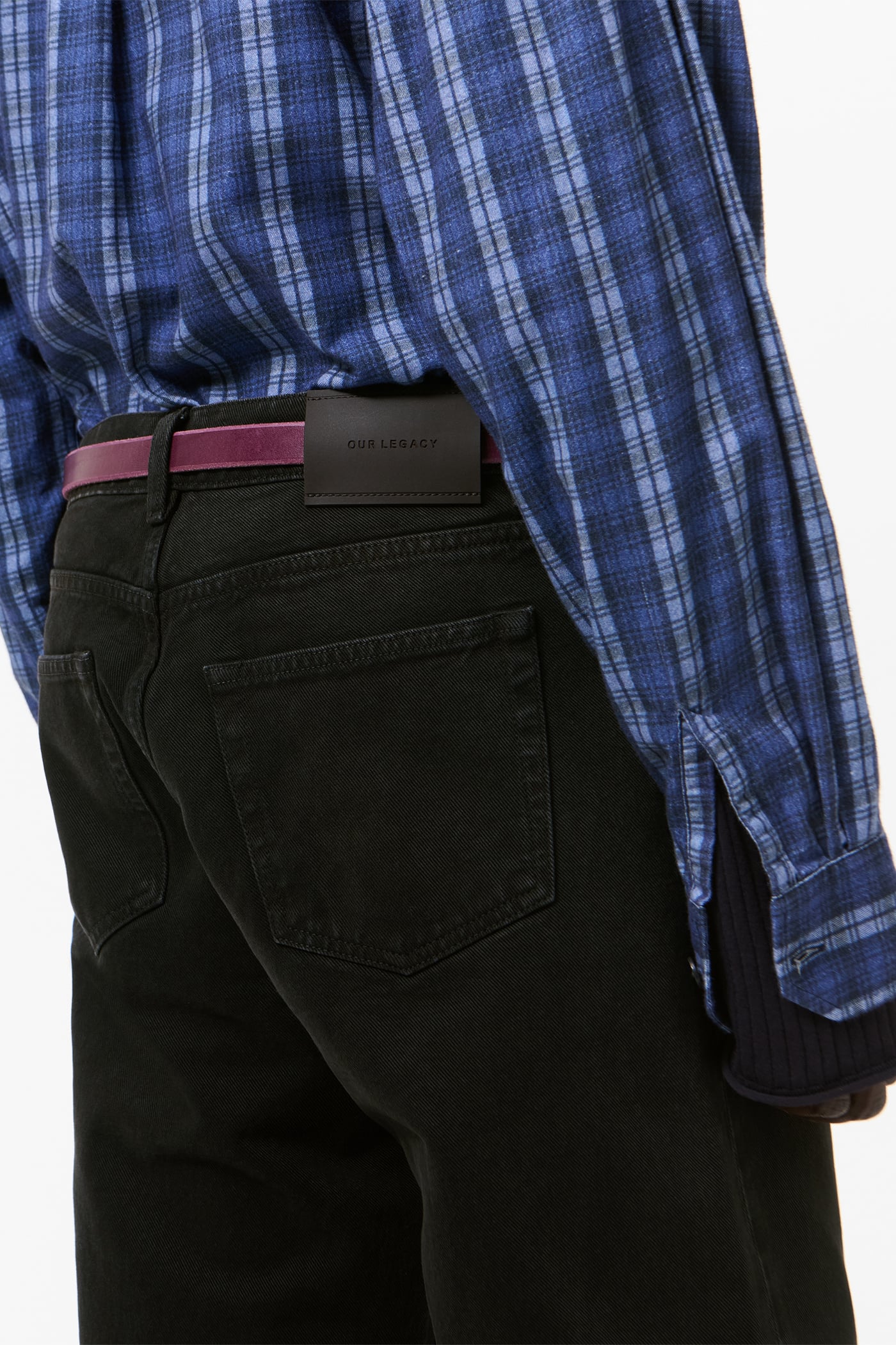 Our Legacy - Carlson Cut Overdyed Highway Black