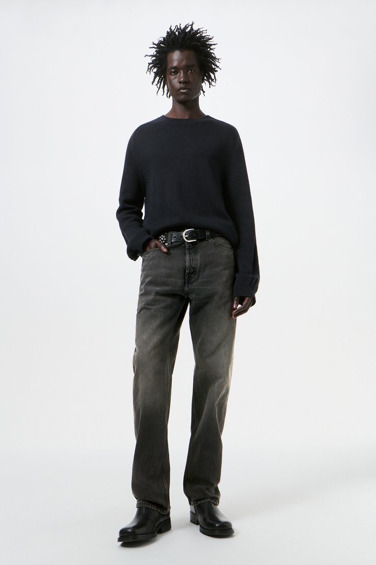 FIRST CUT - Graphite Wave Selvedge