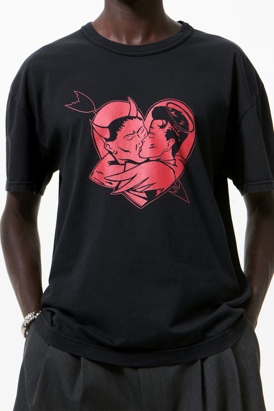 トップス OUR LEGACY LOOSE T-SHIRT Love Story 44 Our Legacy - Loose T-Shirt Love Story Print