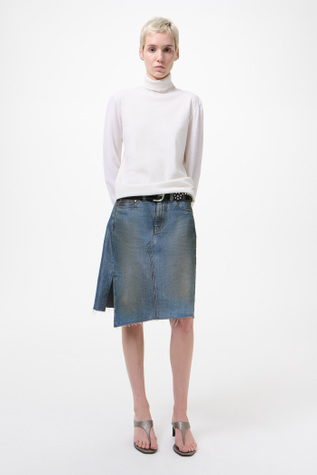 Midi Craft Skirt Kintsugi Wash