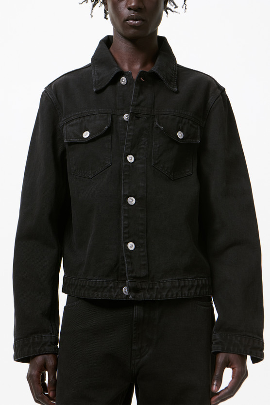 Our Legacy - Origin Jacket Overdyed Highway Black Cotton
