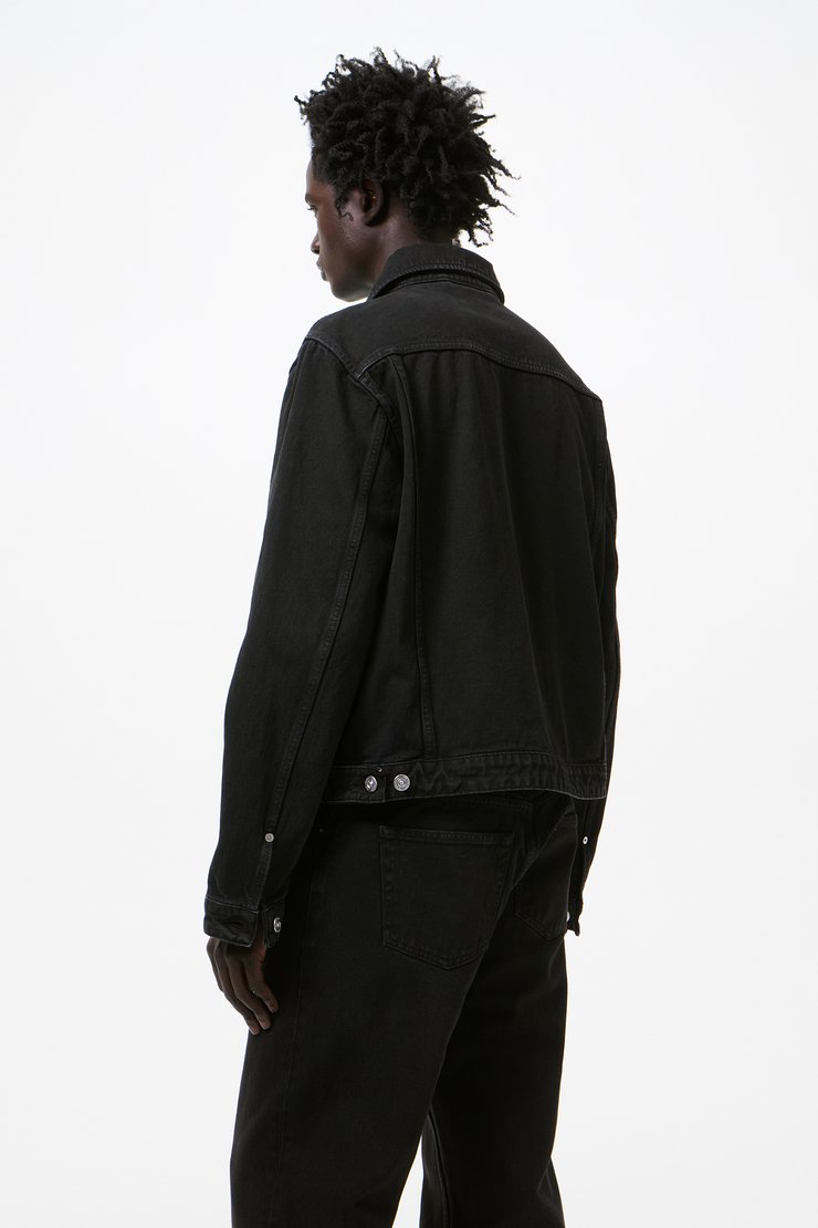 Our Legacy - Origin Jacket Overdyed Highway Black Cotton
