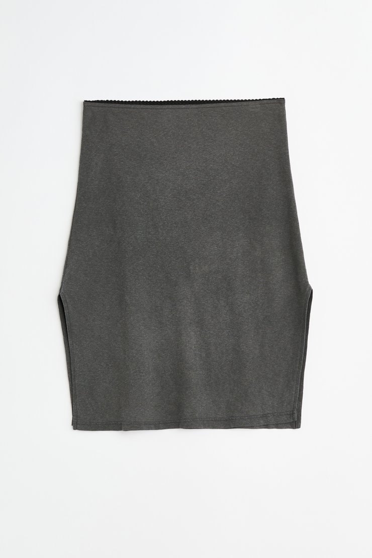 Our Legacy - Picnic Skirt Washed Black Rogue Loopback