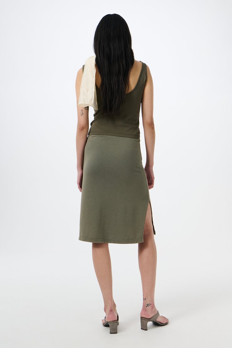 our legacy craft skirt デニム ブラック Our Legacy - Midi Craft Skirt Kintsugi Wash Denim