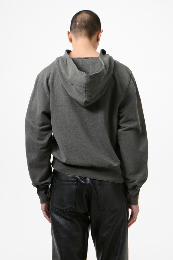 Our Legacy - Relic Hoodie Washed Black Rogue Loopback