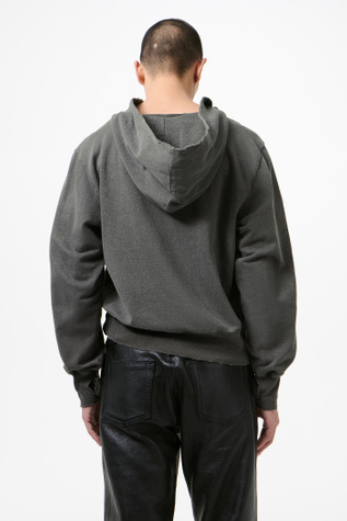 Our Legacy - Relic Hoodie Washed Black Rogue Loopback