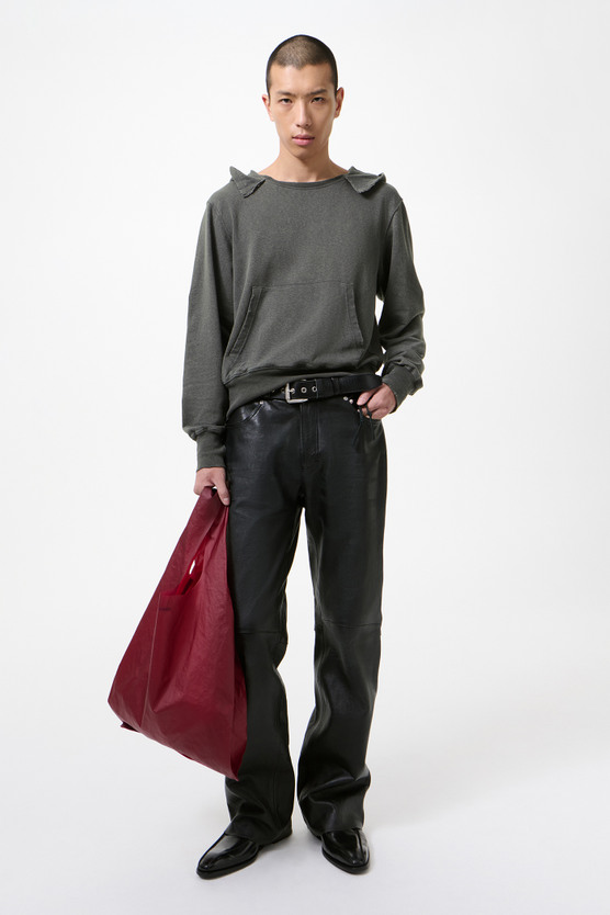 Our Legacy - Relic Hoodie Washed Black Rogue Loopback