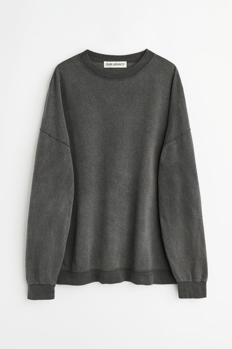 Our Legacy - Perfect Sweatshirt Black Bear Wooly Fleece
