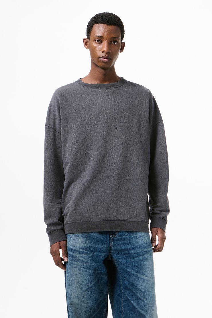 Our Legacy - Slack Sweatshirt Washed Black Rogue Loopback