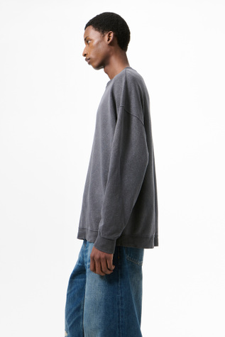 Our Legacy - Slack Sweatshirt Washed Black Rogue Loopback