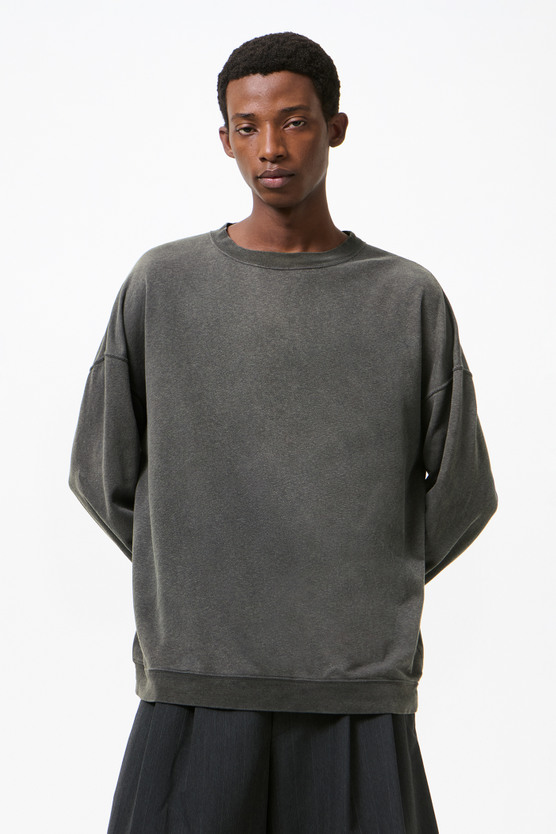 Our Legacy - Slack Sweatshirt Washed Black Rogue Loopback