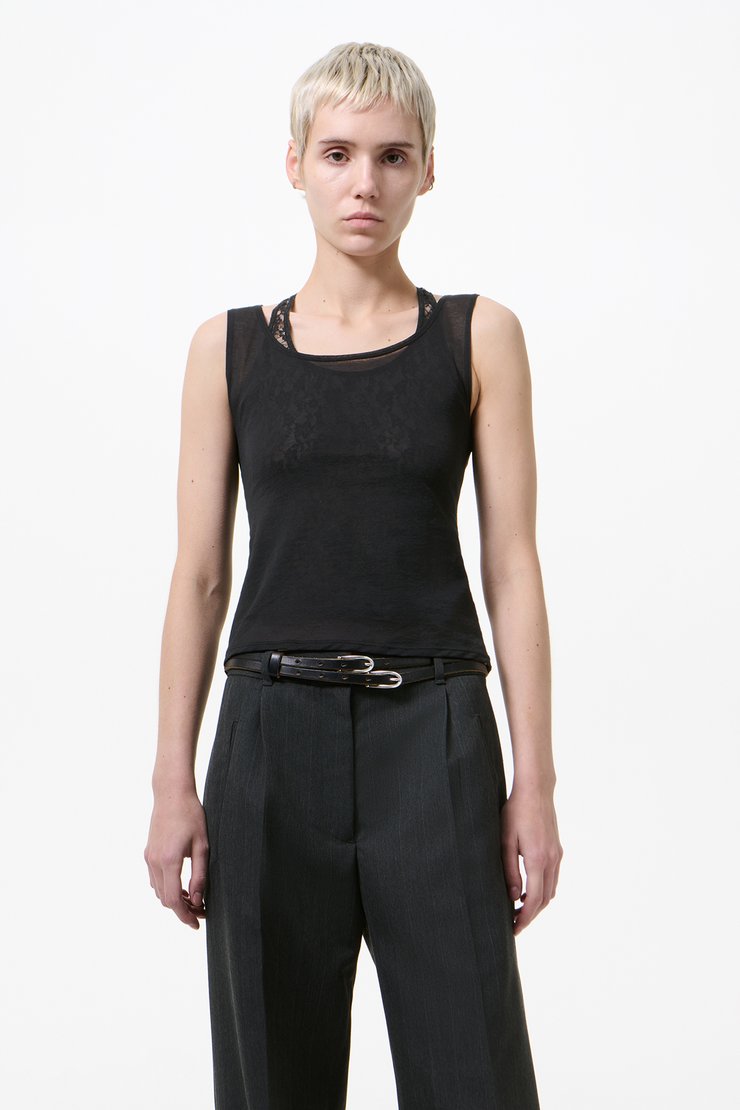 Our Legacy - Swim Tank Black Stocking Jersey