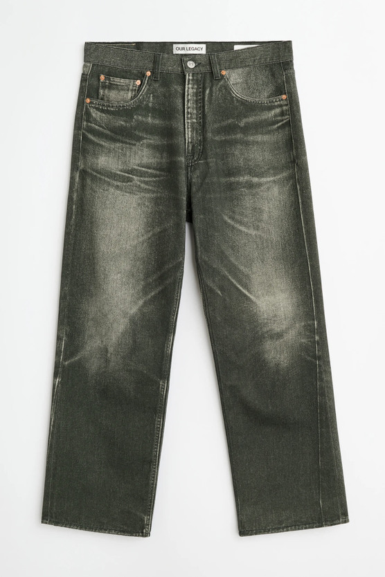 OUR LEGACY THIRD CUT DARK AURORA サイズ30 Our Legacy - Third Cut Digital Black Aurora Print