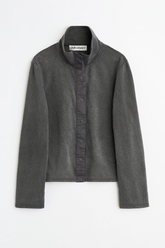Our Legacy - Tornado Cardigan Washed Black Rogue Loopback