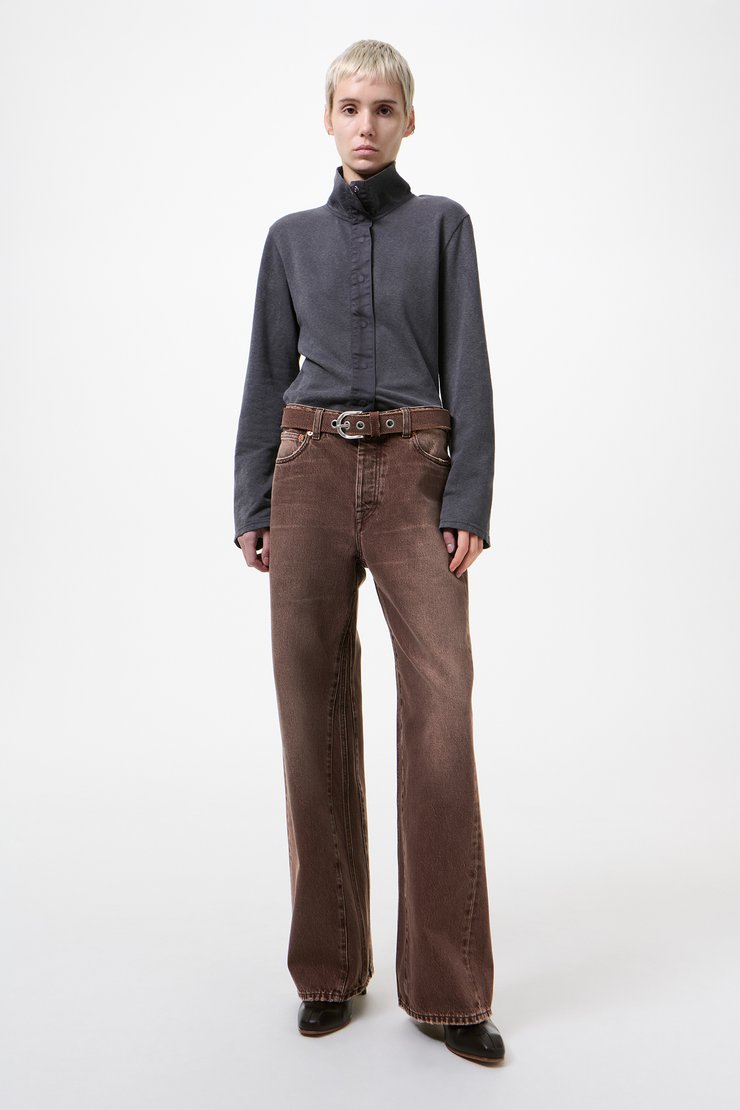 Our Legacy - Treble Cut Overdyed Choco Melon