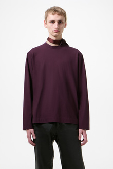 Our Legacy - Box Longsleeve Damson High Twist Jersey