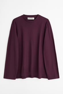 Our Legacy - Box Longsleeve Damson High Twist Jersey