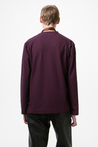 Our Legacy - Box Longsleeve Damson High Twist Jersey