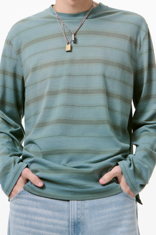 Our Legacy - Box Longsleeve Spray Fade Ghost Stripe