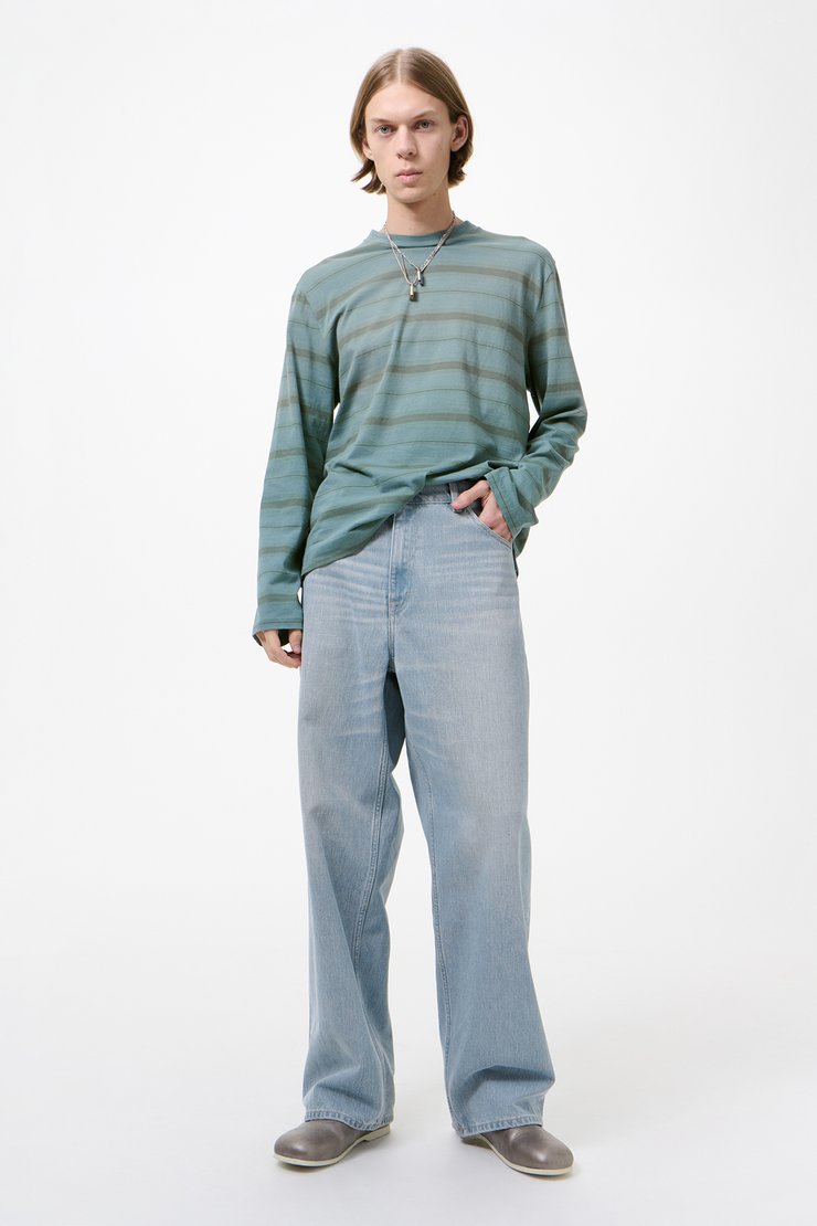 BOX LONGSLEEVE - Spray Fade Ghost Stripe