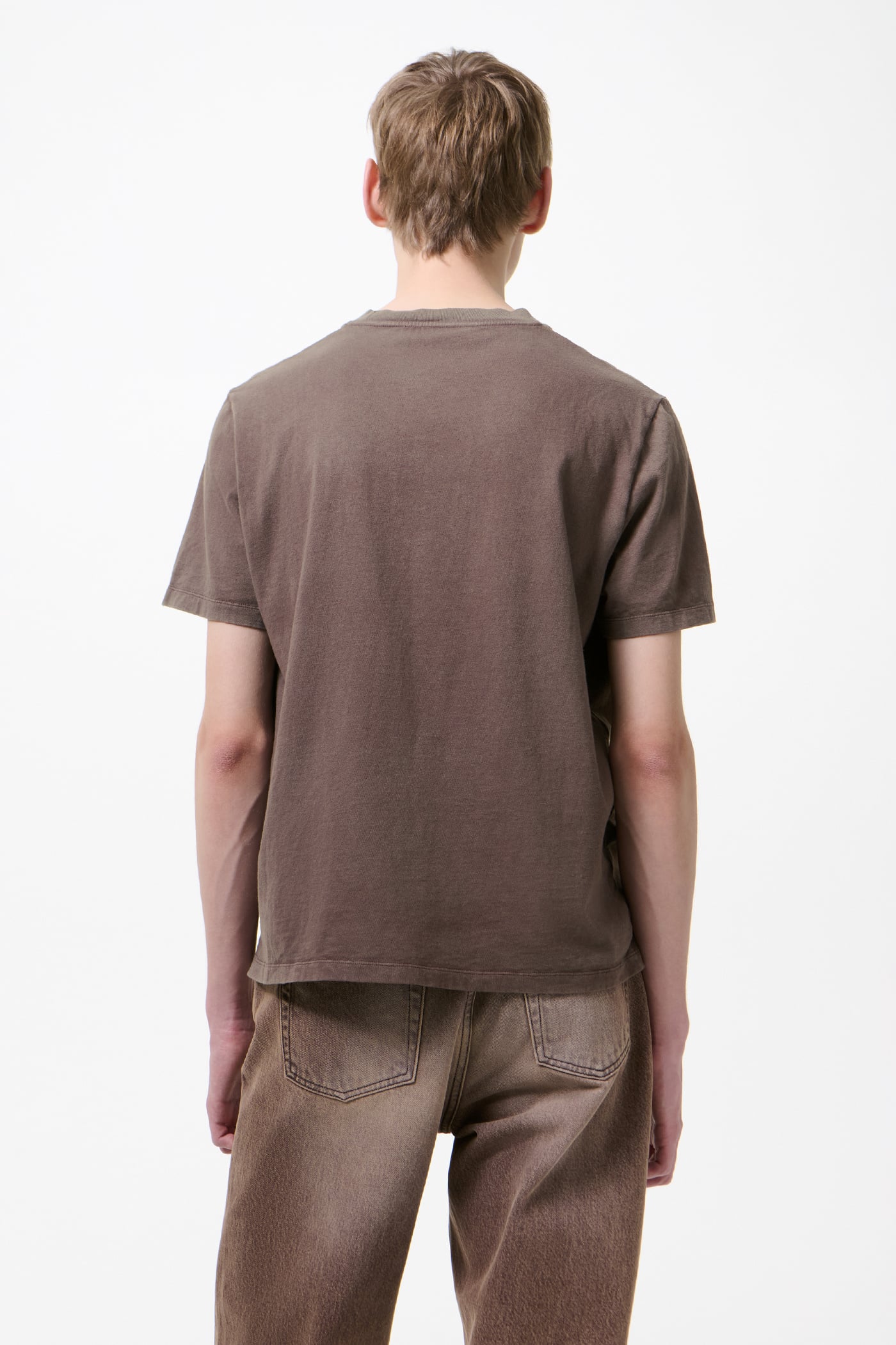 Our Legacy - Box T-Shirt Worn Brown Legacy Jersey