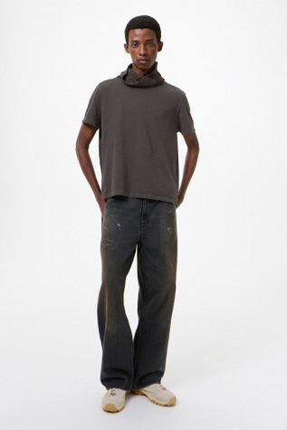Our Legacy - Box T-Shirt Worn Graphite Legacy Jersey