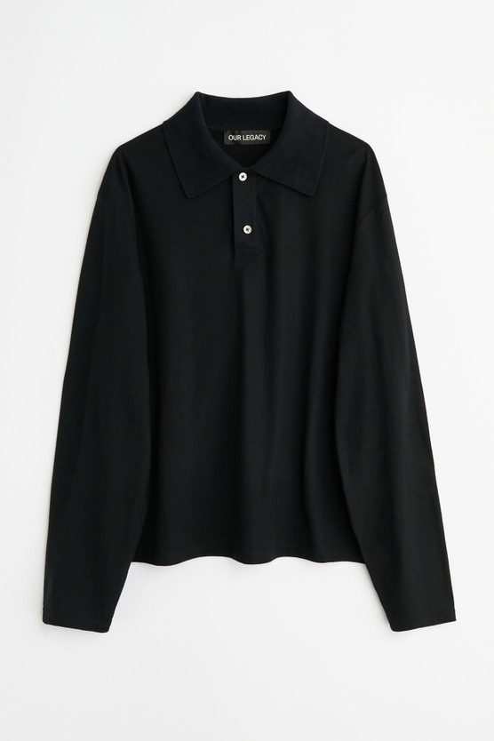 【極美品】Our legacy 26SS Rugby longsleeve Our Legacy: Men's Rugby Longsleeve (Deep Blue) | Dover Street