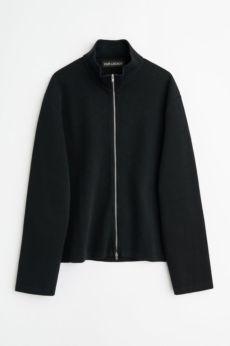 トップス ourlegacy SHRUNKEN FULLZIP POLO 14941_a9d202d950-m2266sba_1-